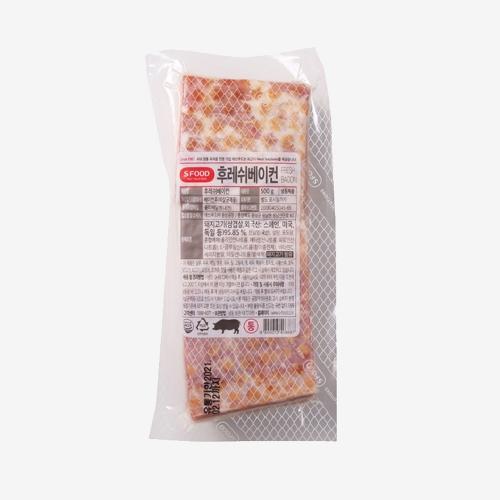 [에쓰푸드] 베이컨 통 500g