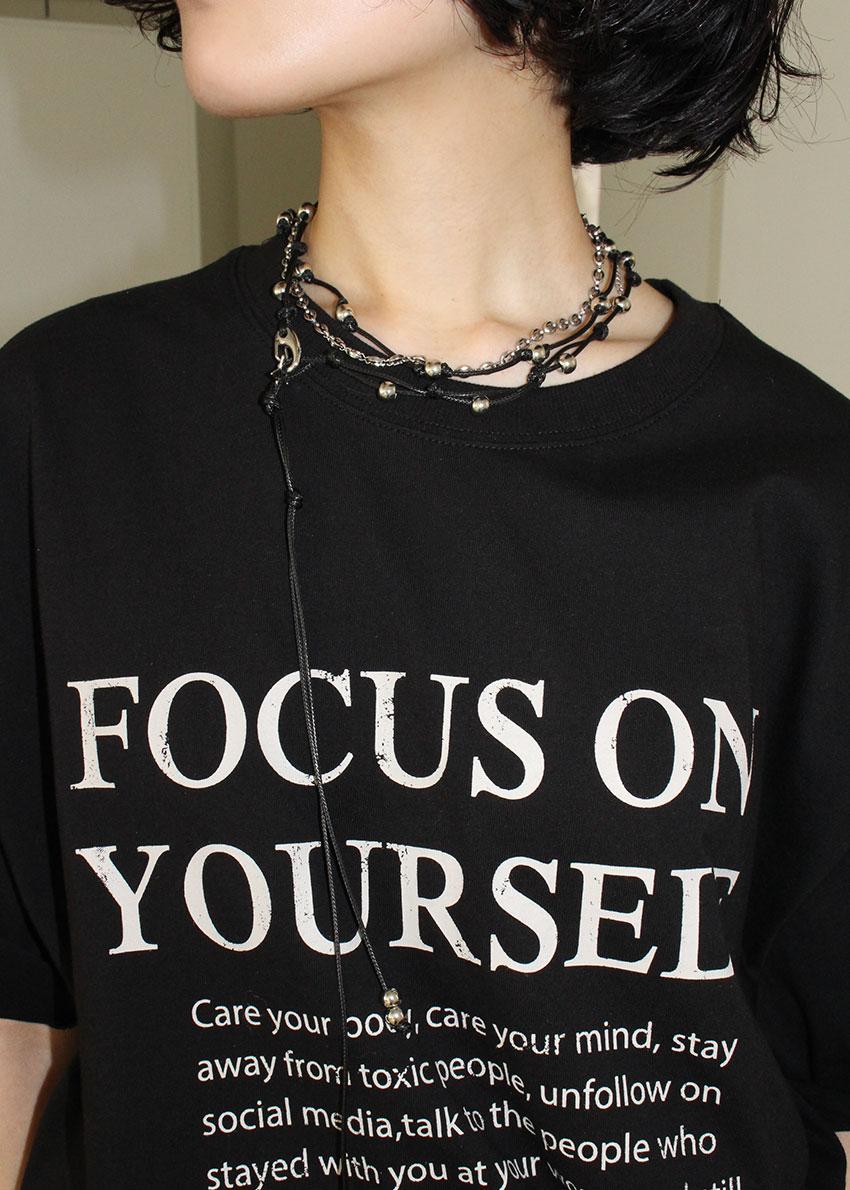 TIE ROPE NECKLACE SET