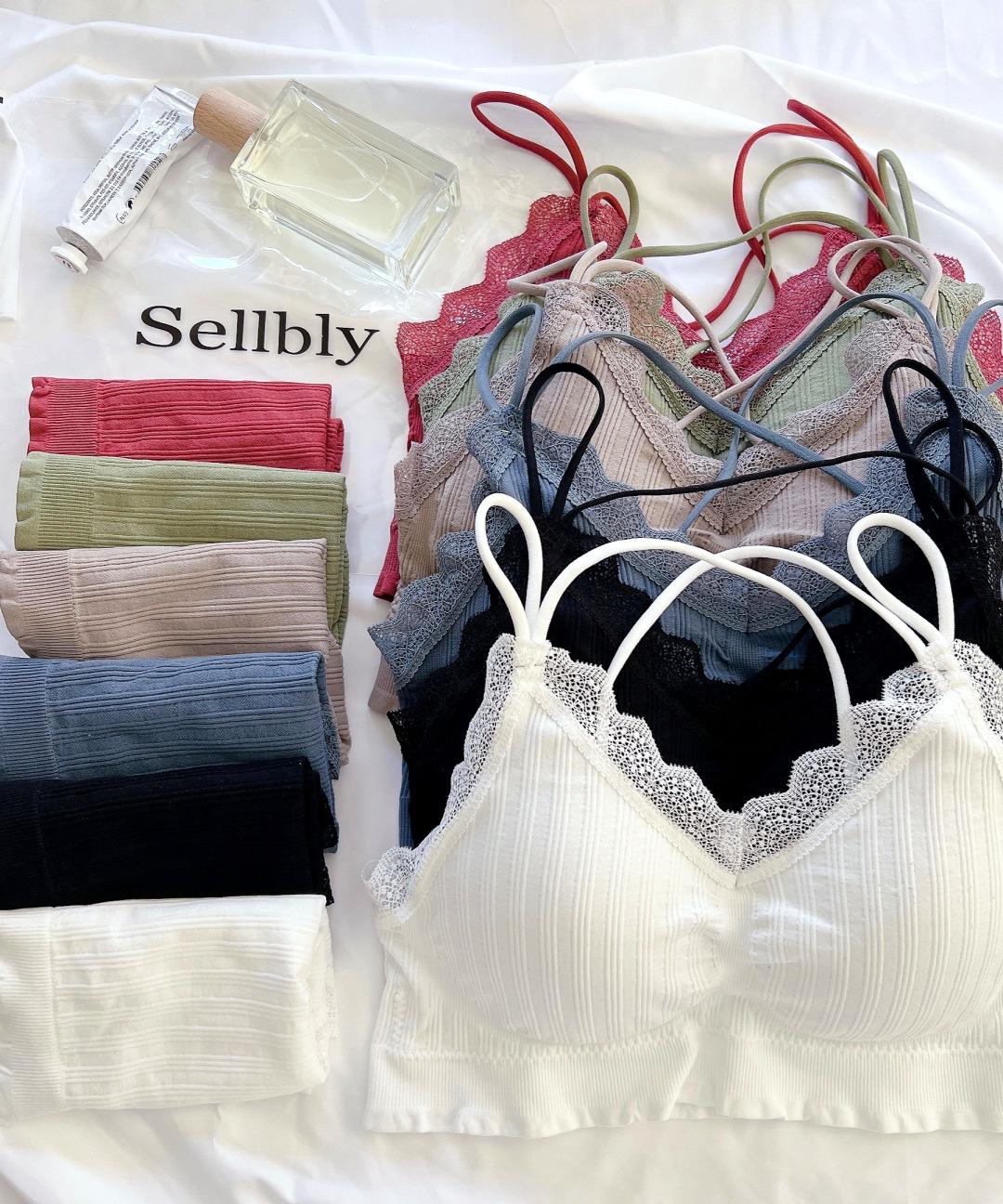 셀블리 [끈선택가능/직진할인] 노와이어 인생 브라렛 팬티 세트 XXL가능 브라탑 뽕브라 심리스 필라테스 요가 나시 이너 레이어드