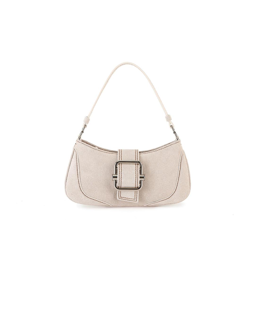 SHOULDER BROCLE_SMALL [DENIM CREAM]