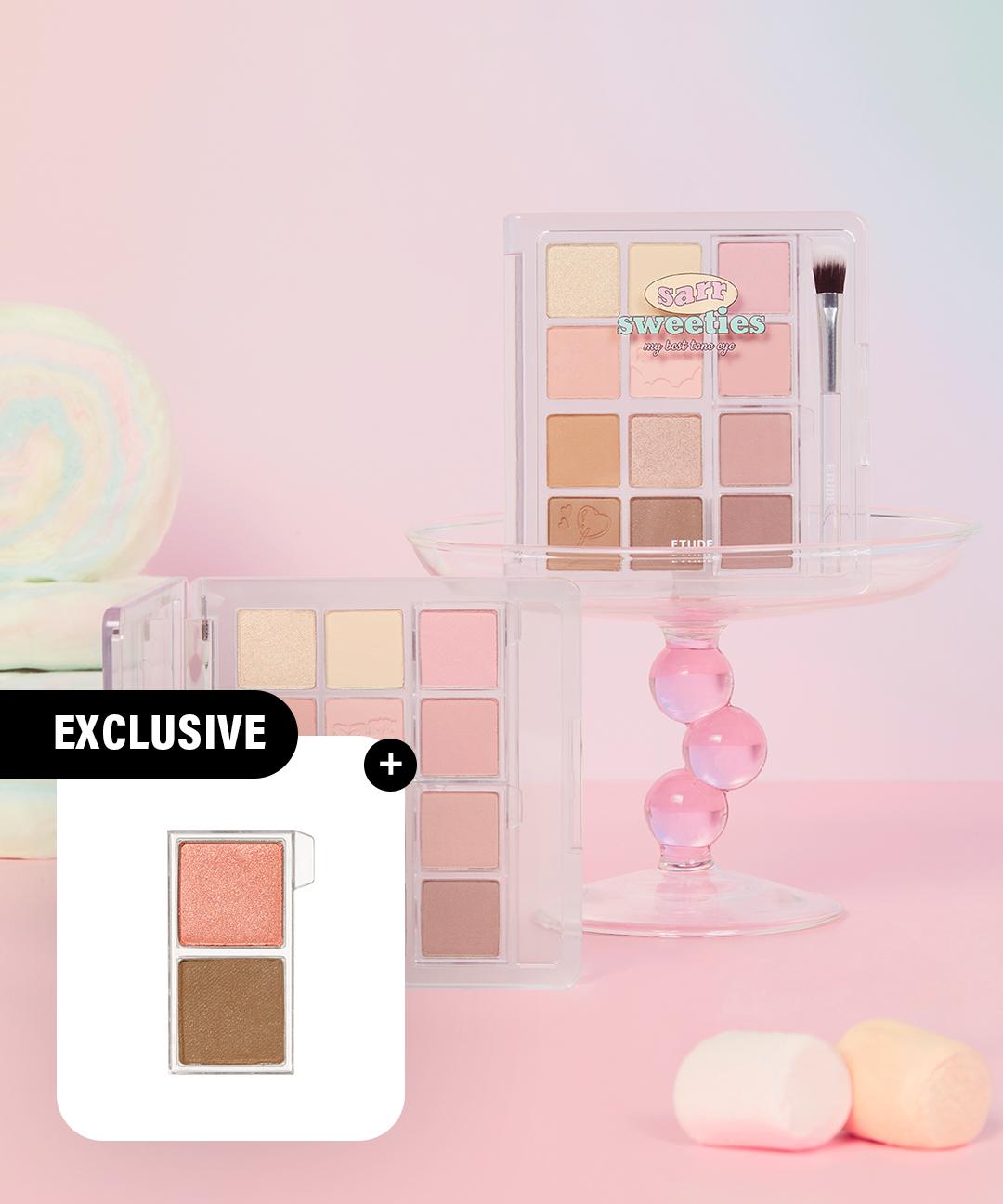 에뛰드 🩵직잭 선론칭🩵 [사르르 컬렉션] 마이 베스트 톤 아이 팔레트 소프트 당충전 + 교체용 1개 증정 (6종 택1)