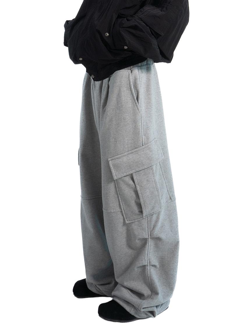 mud parachute sweat pants (3c)