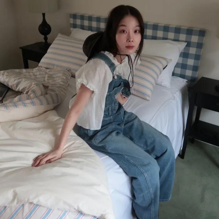 POCKET DENIM OVERALL_BLUE