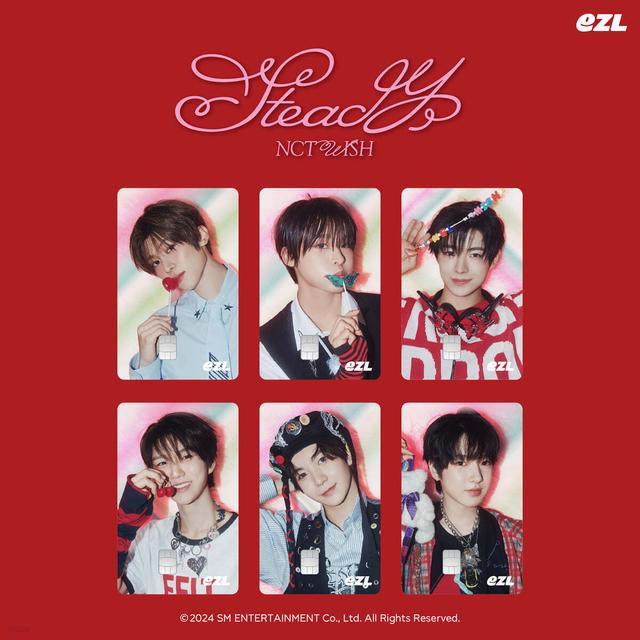 엔시티 위시 (NCT WISH) - Steady EZL 홀로그램 교통카드 [시온 ver.]