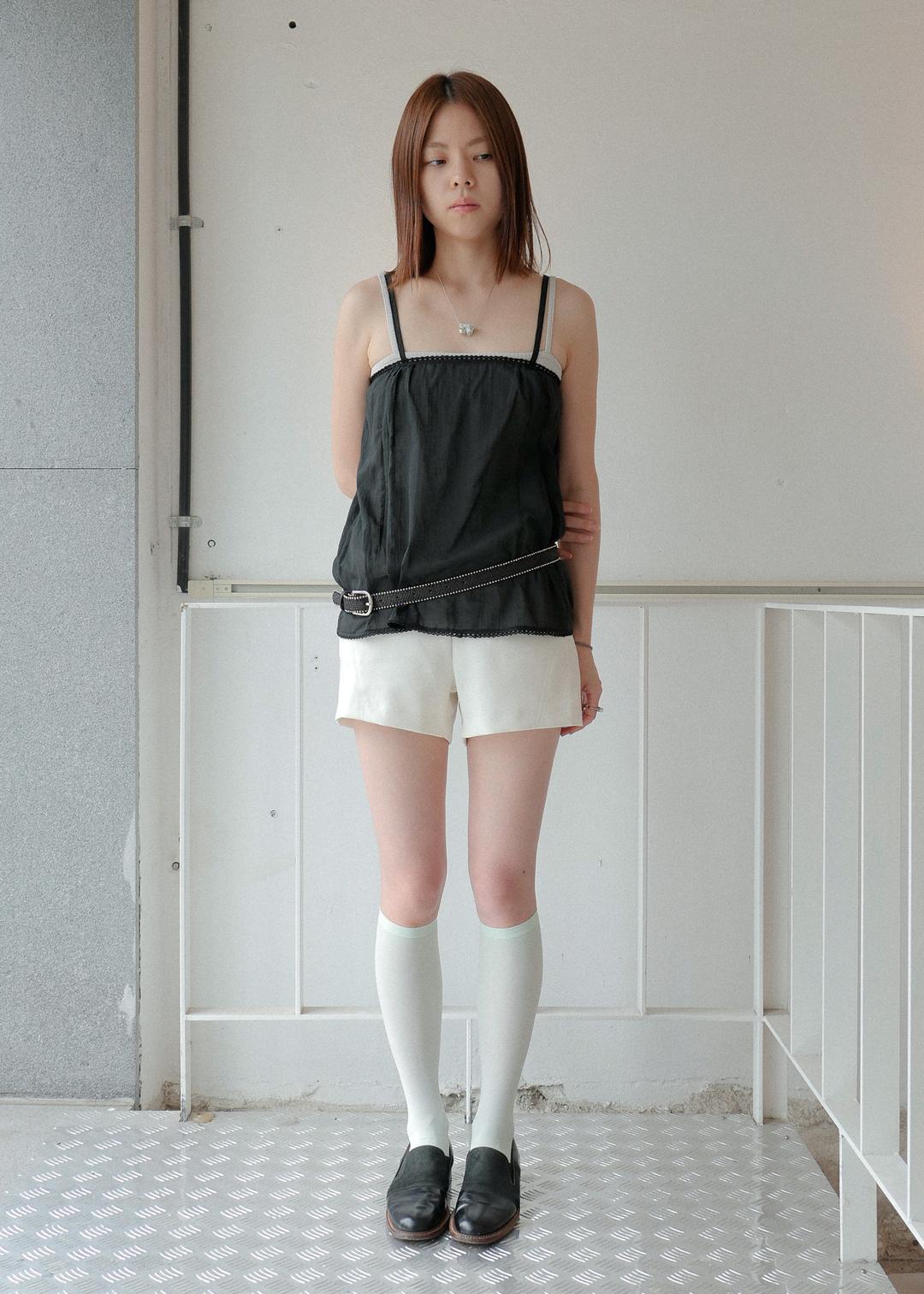 High Classic Shorts in ivory