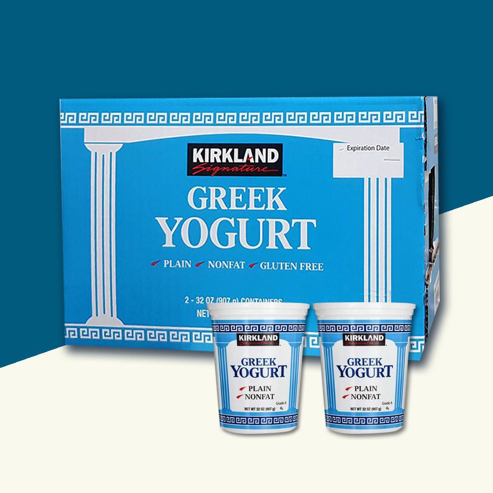 코스트코 커클랜드 무지방 그릭 요거트 요구르트 907g 아이스박스 안전 포장