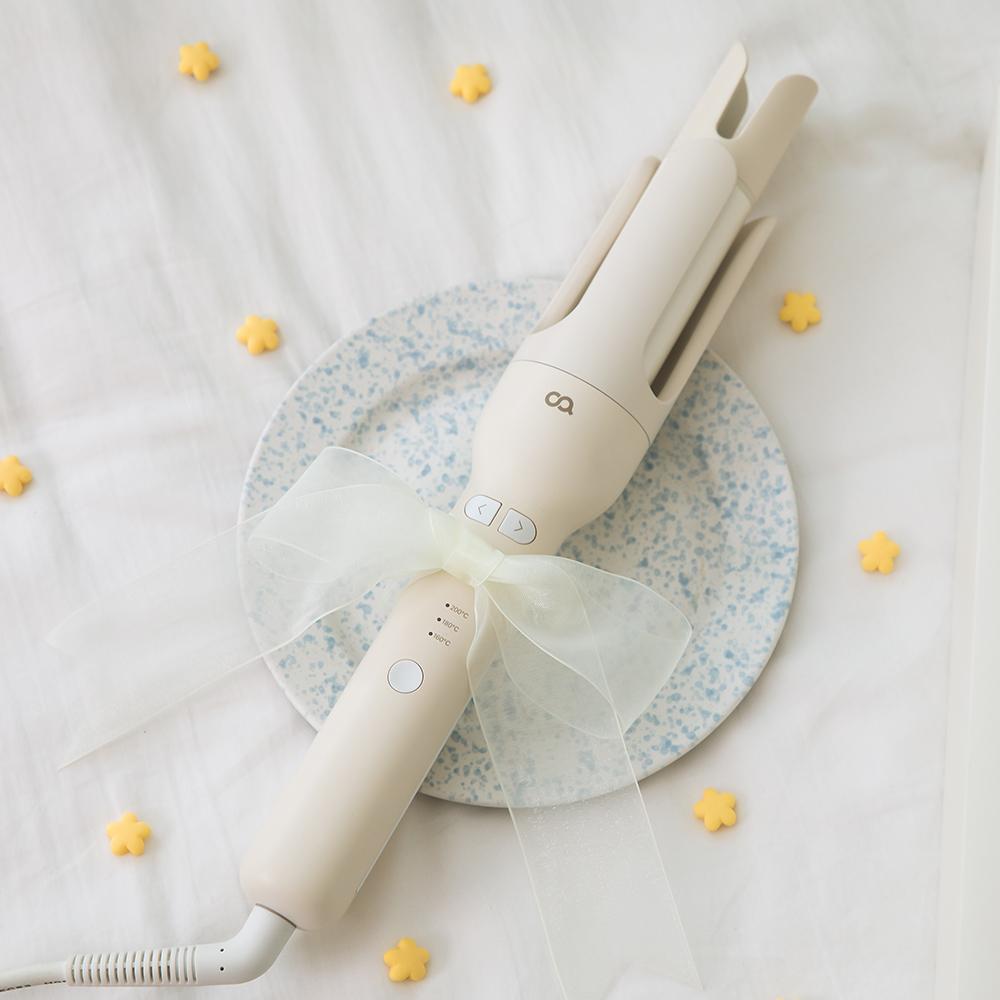 오아 [+스크런치 증정💛단독🌼] 데이지 오토 고데기 32mm 자동 회전 봉고데기 웨이브 아이롱 롤링 헤어