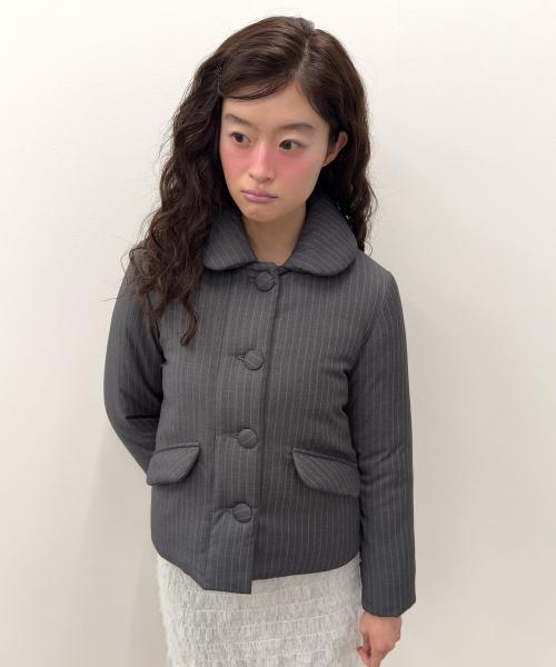 Chubby Puffer Jacket [Gray]