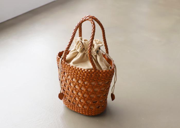 leather 드래곤 버킷백