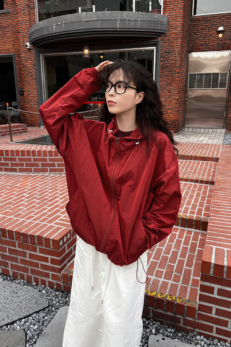 노젤 후드 윈드브레이커