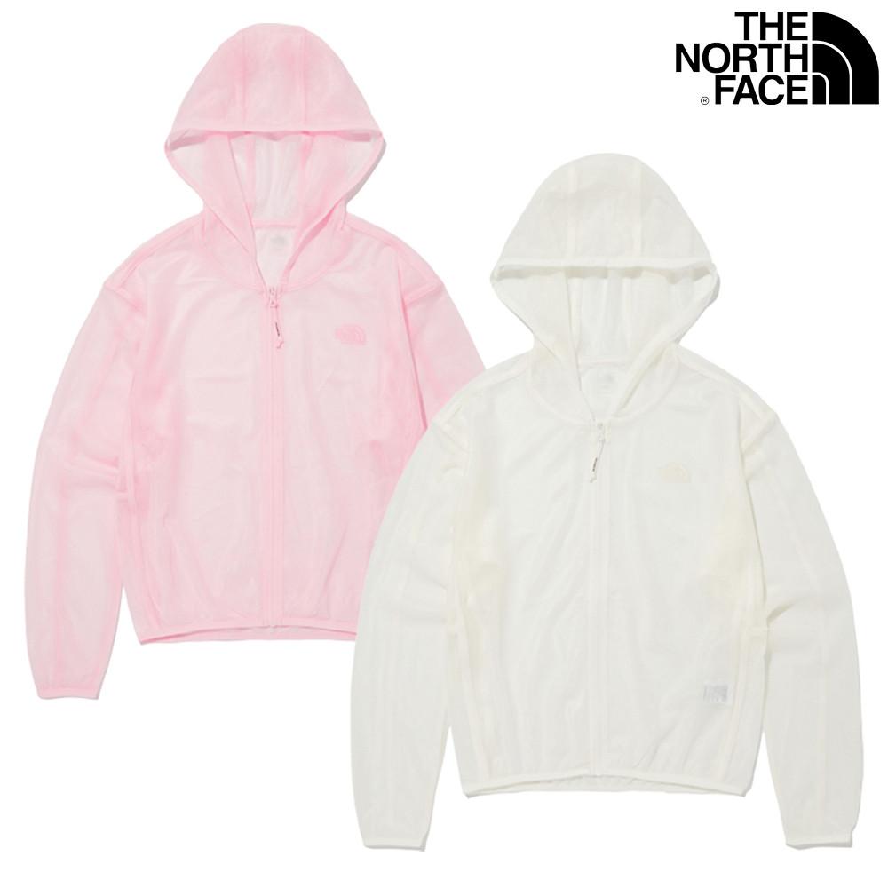 노스페이스 여름 후드 집업 시스루 점퍼 바람막이 여성 애슬래져 메쉬 NJ3LQ38