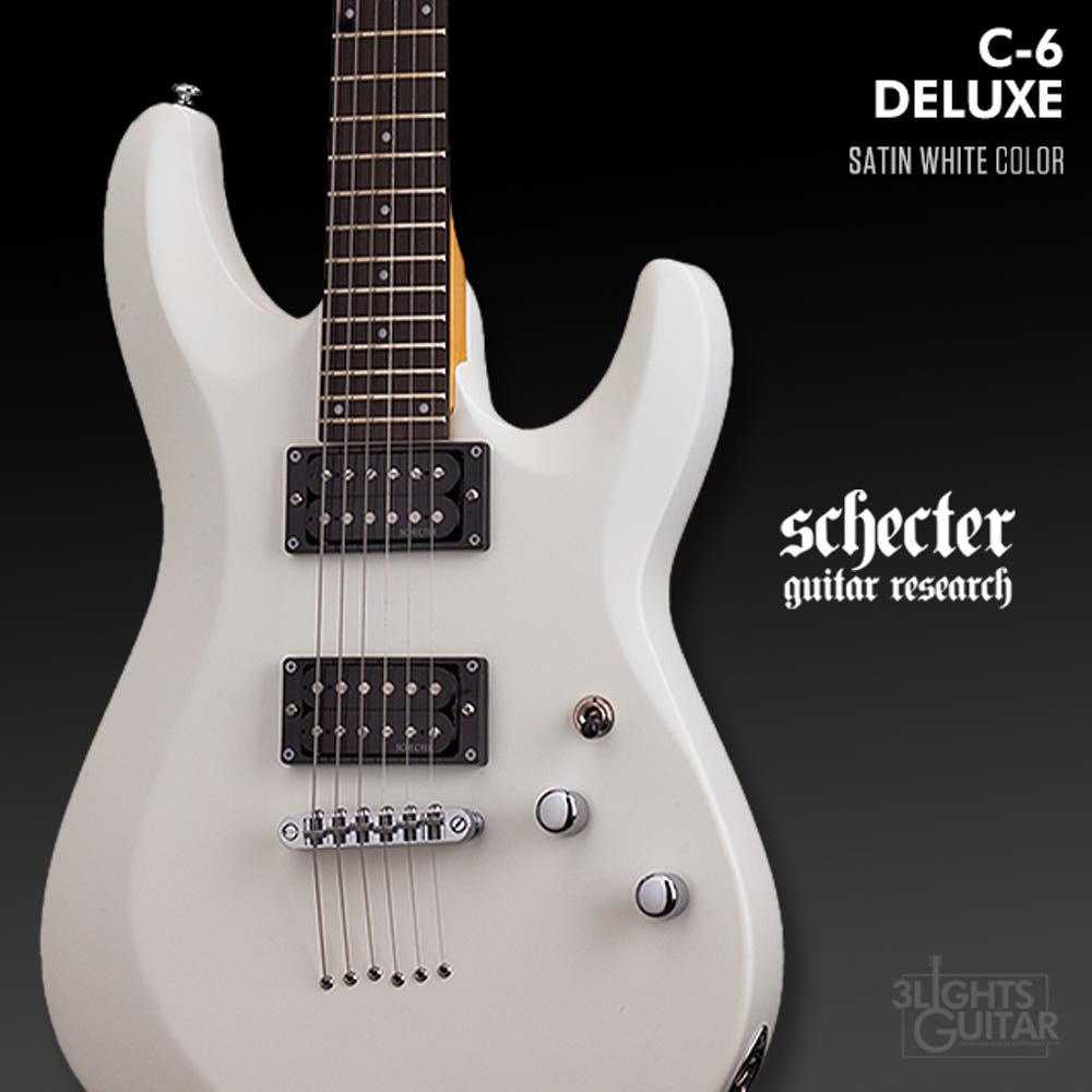 쉑터 일렉기타 C6 디럭스 SWHT / Schecter C-6 Deluxe
