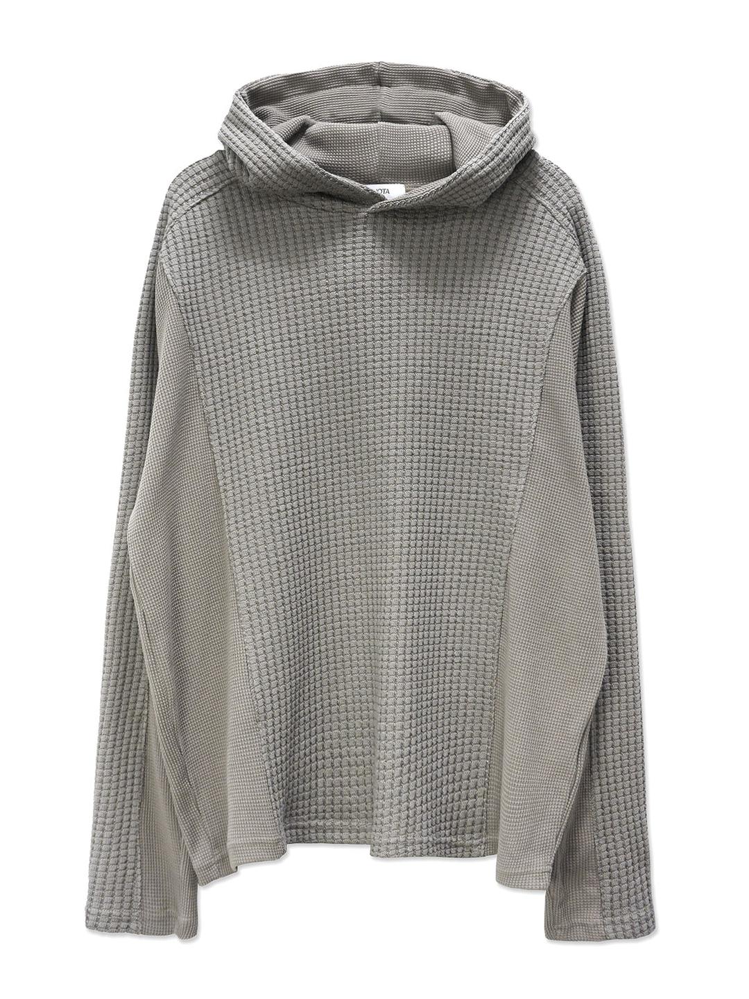 CORE:13 PANELED HOODIE (DEEP BEIGE)