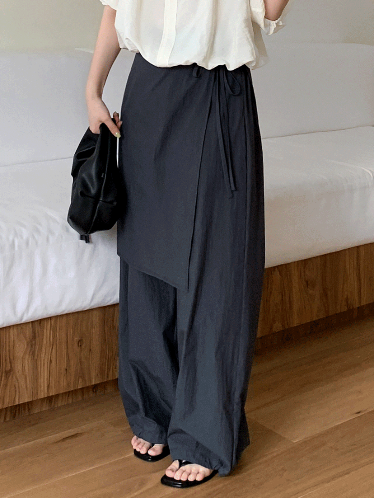 raffy wrap pants (2color) 주문폭주!