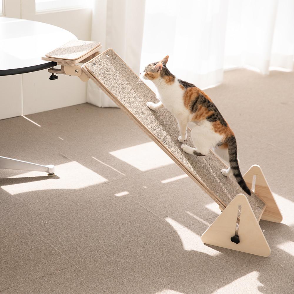 핑크팡크 클라이밍보드 선반 캣타워