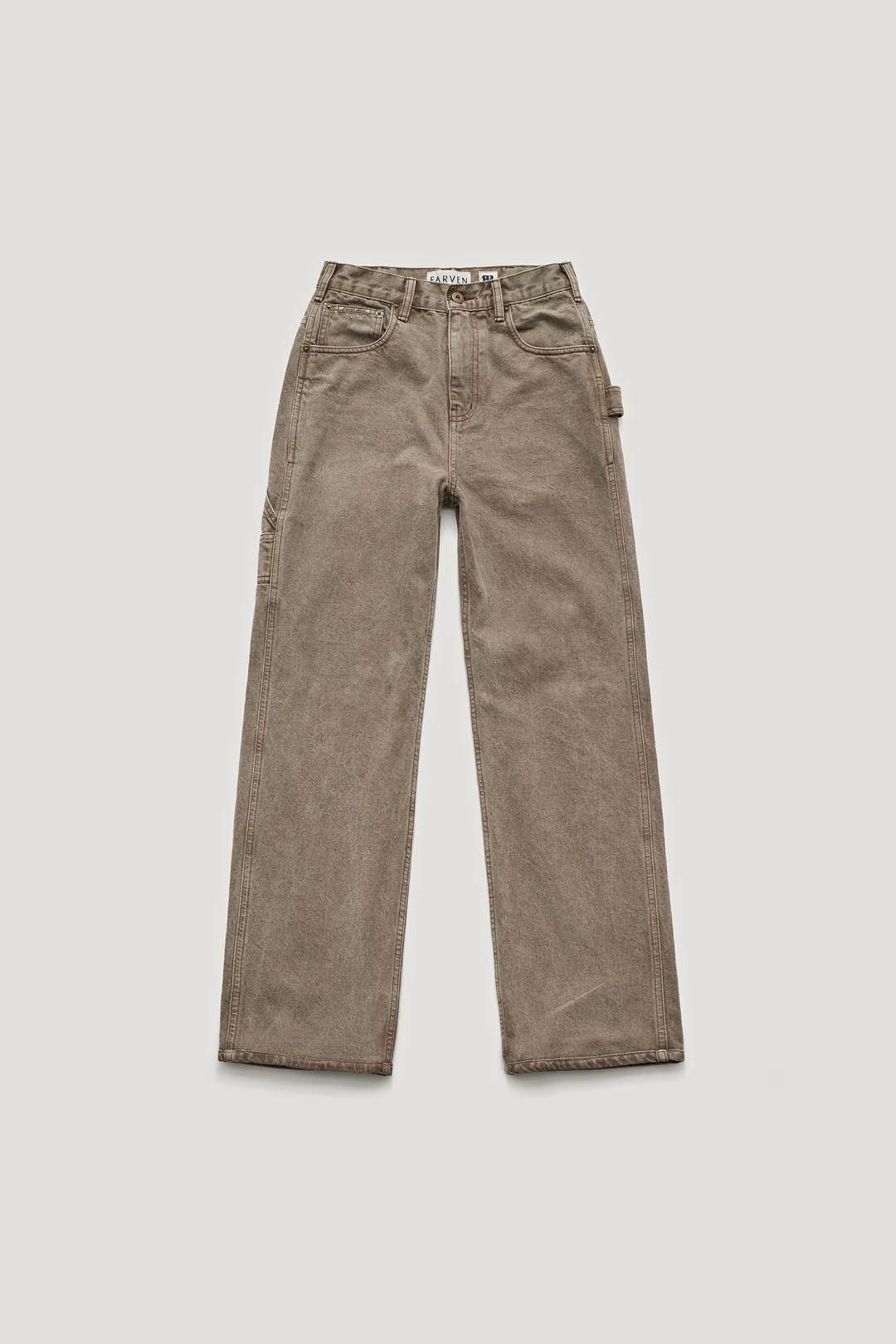 CARPENTER DENIM PANTS_BROWN / ₩189,000