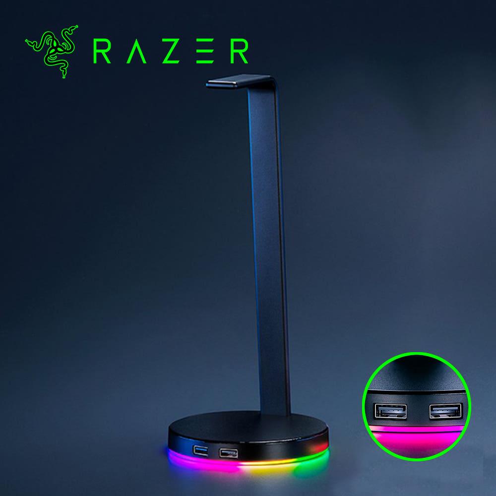 [국내정발] 레이저 베이스스테이션 V2 크로마 헤드셋거치대 블랙 