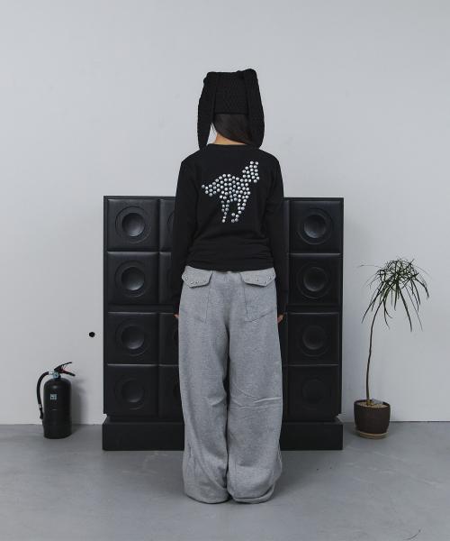 포니 핫픽스 롱슬리브 (블랙)