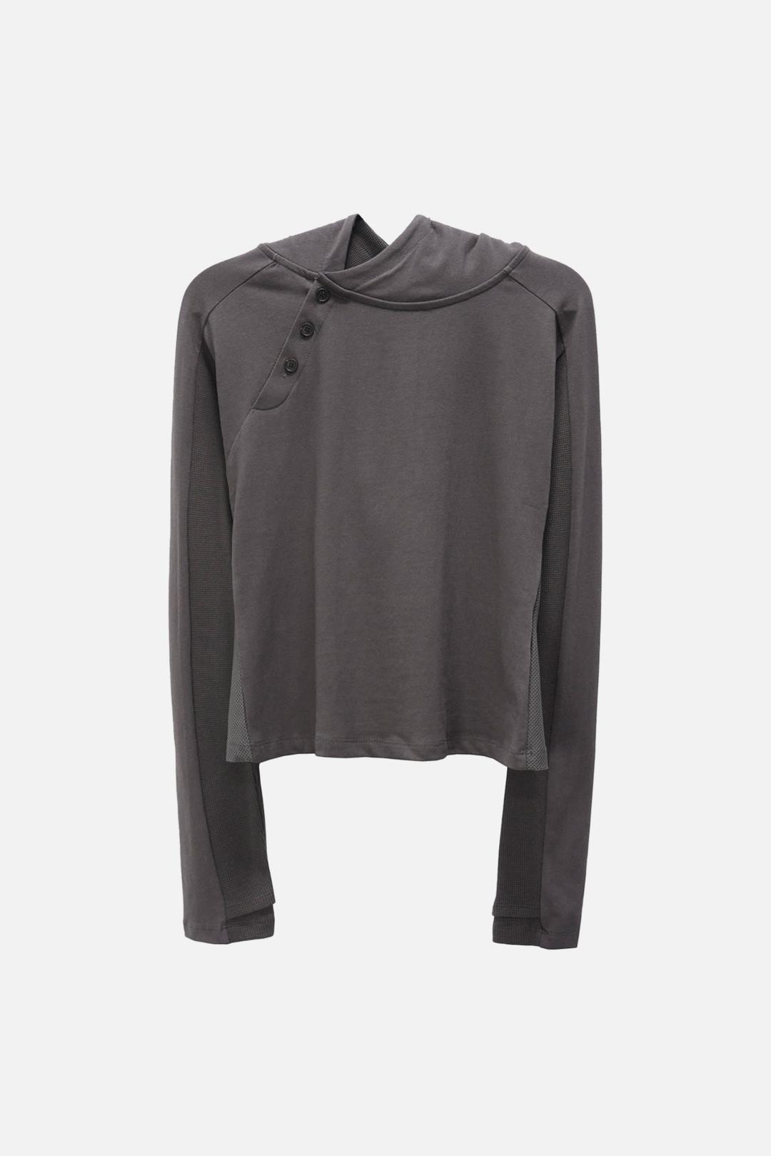 IGNOTA Core:13 Button Hoodie(W) "Dune\" 이그노타 코어:13 버튼 후디 (우먼) \"듄\"