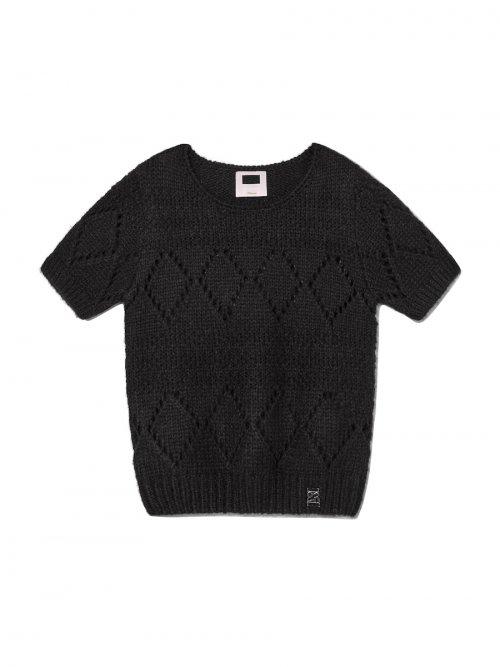 MONDY KNIT TOP (BLACK)