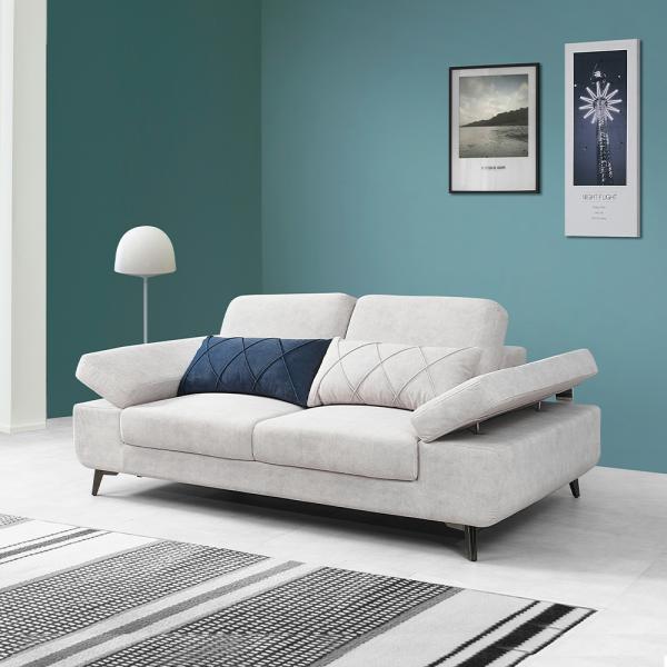 심플리 이지클린 조야원단 리프트형 등받이 기능성 3인 소파 (쿠션포함) - 2color