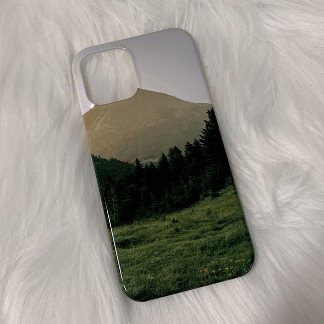 Green mountain Glossy Hard Case 푸른 산 유광 하드케이스 아이폰케이스 갤럭시케이스