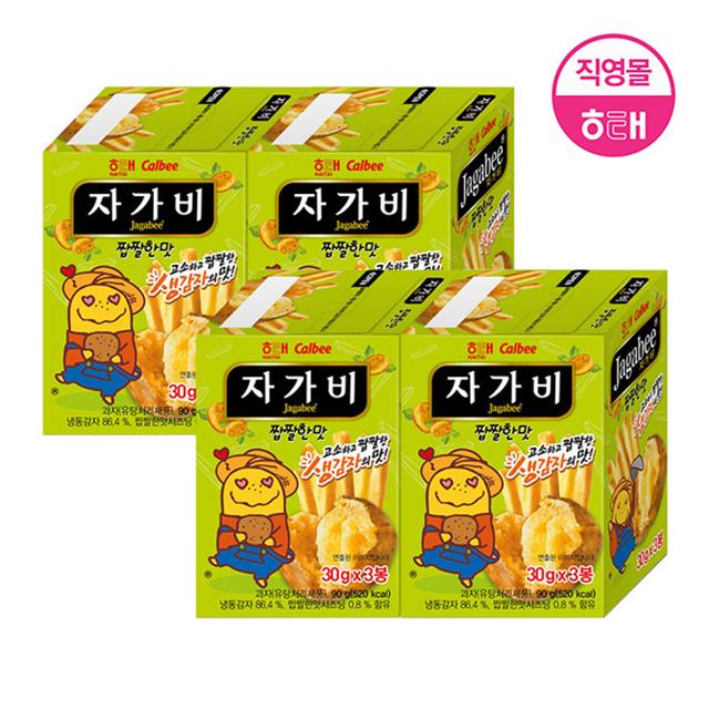 해태 자가비 짭짤한맛 90g x 4개 외 홈런볼 허니버터칩 맛동산 에이스 구운감자