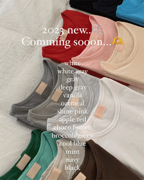 베베체 당일출고! ( 𝐁𝐦𝐚𝐝𝐞 /14color! ) 헤이비 퍼스널베이직컬러반팔티t