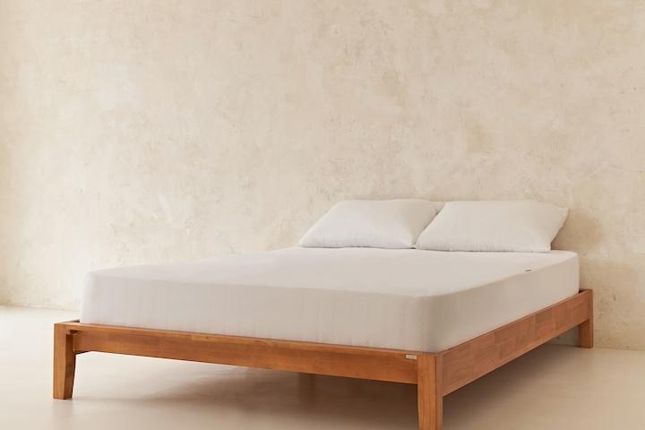 공간의 선유 무헤드 원목 침대 프레임 (슈퍼싱글/퀸)