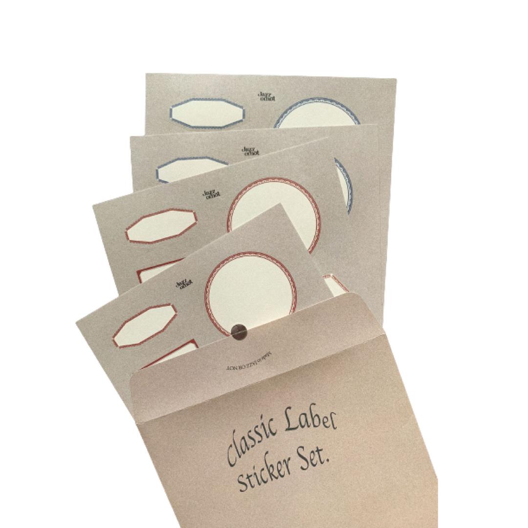 Classic Label Sticker Set