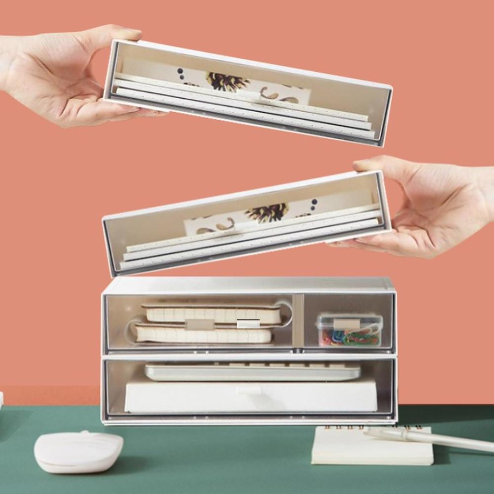 나만의 조합 책상오거나이저 데스크정리함 책상수납함 1칸