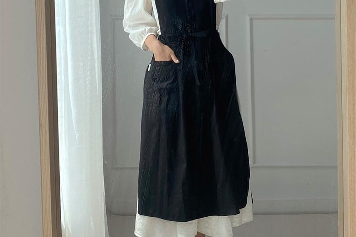 브린 신혼 집들이 선물 카페 어린이집 앞치마(4colors)