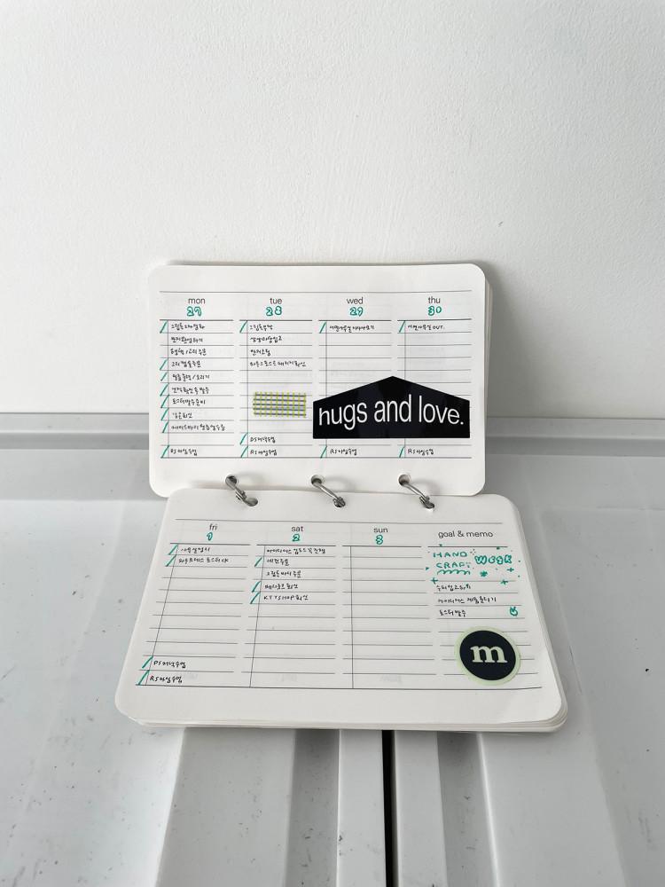 [ABC] stabil note planner ver. / 스태빌 노트 플래너
