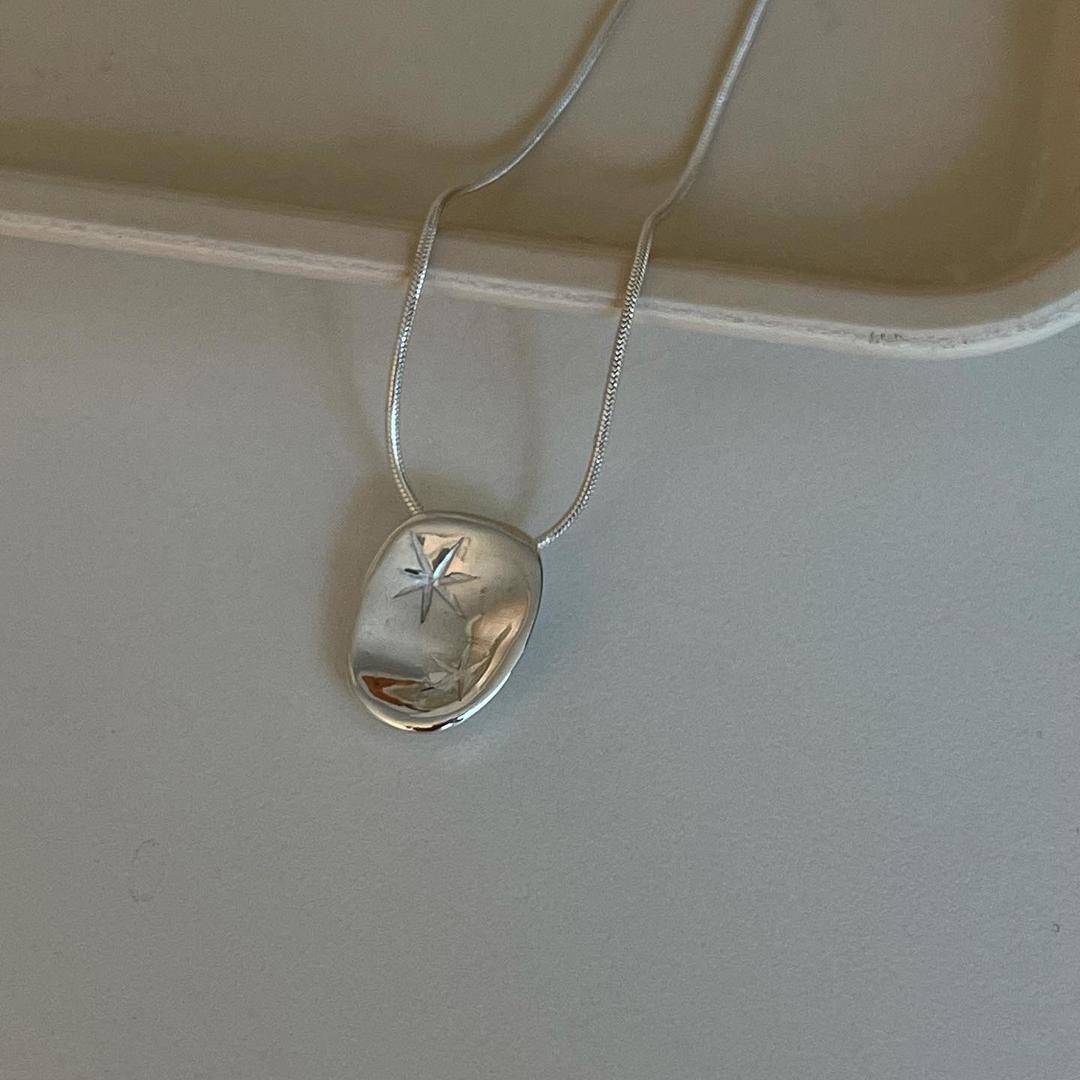 vintage glitters necklace