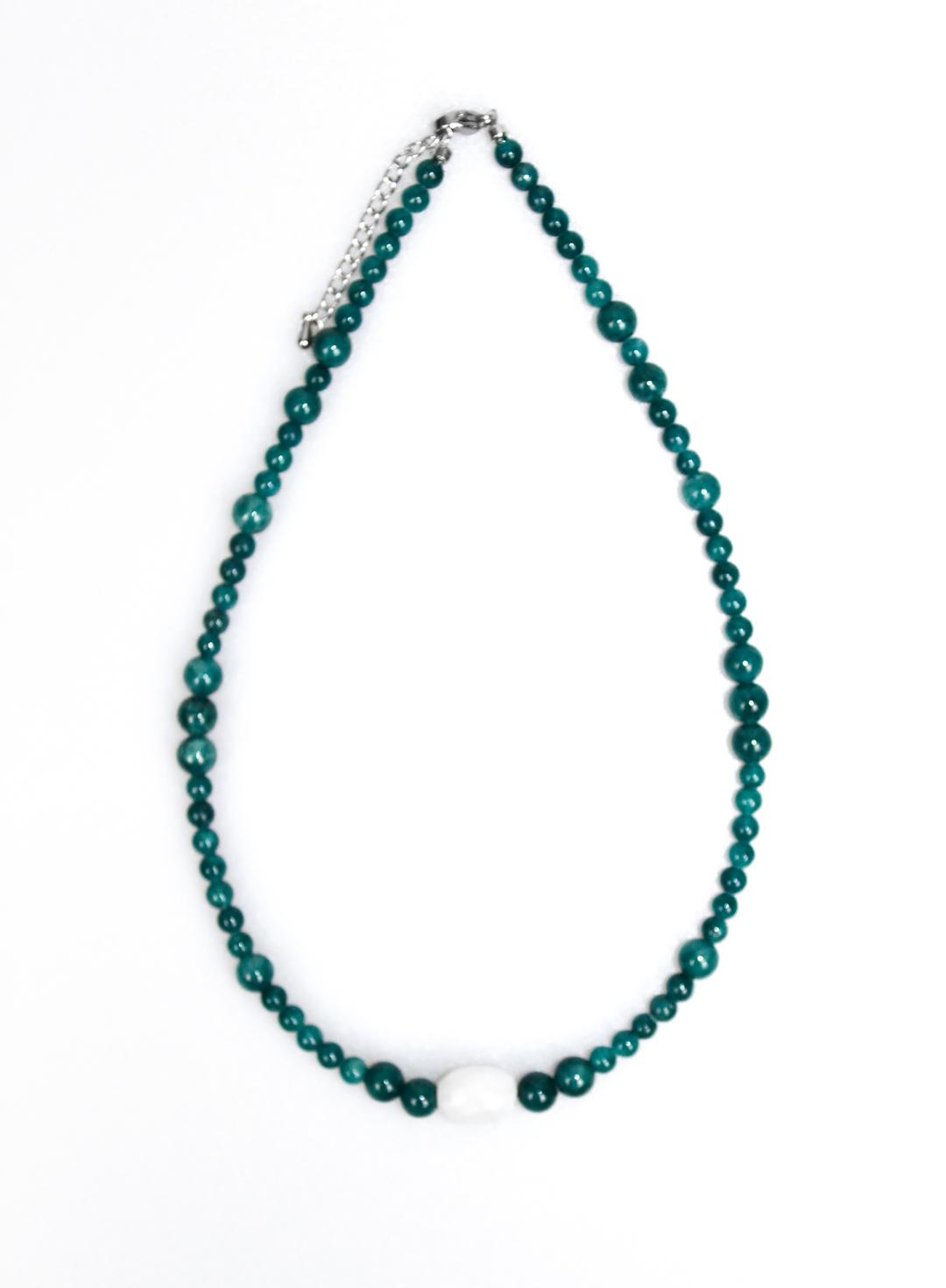 歲寒松柏 옥설( 玉雪) necklace