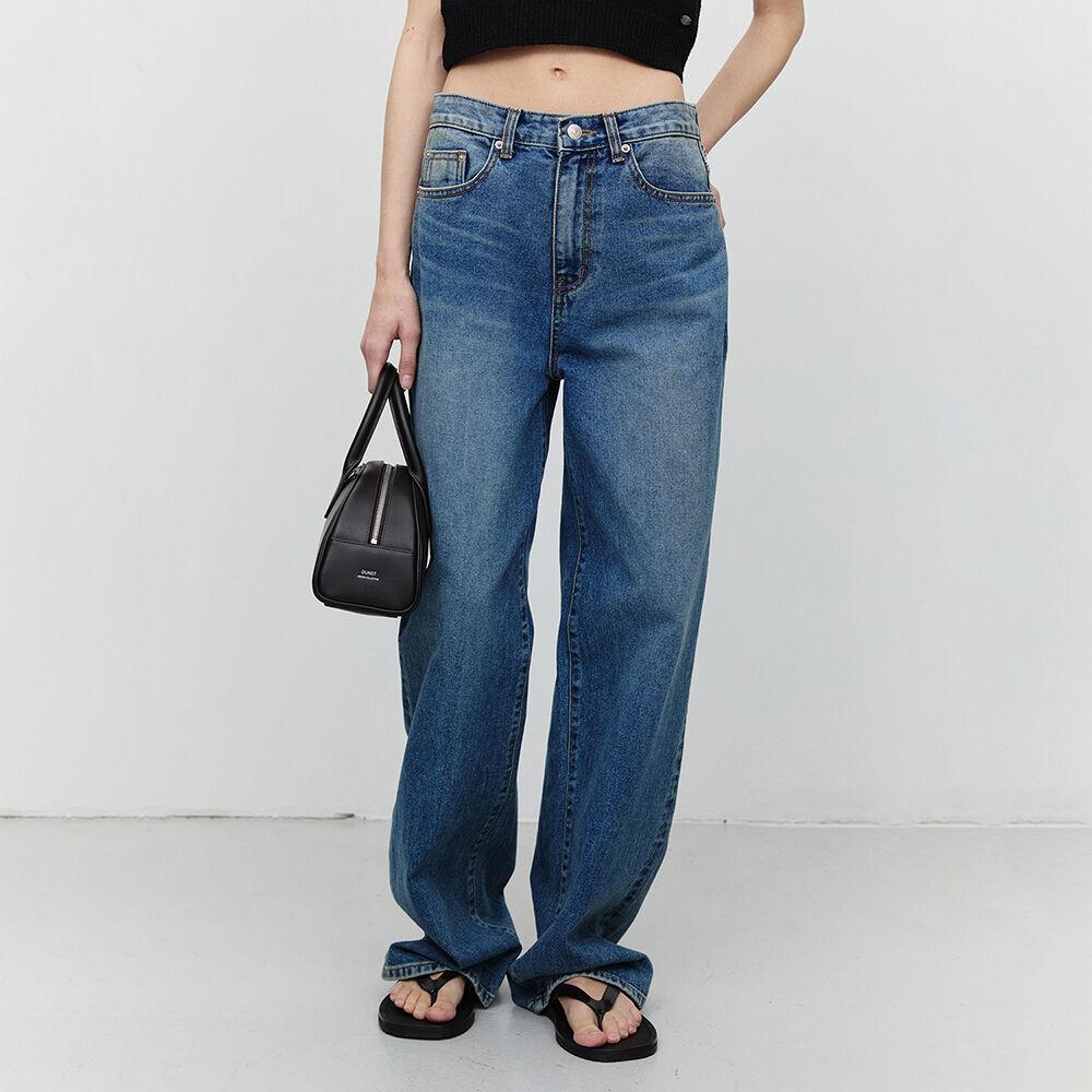 RELAXED WIDE JEANS CLASSIC BLUE_UDPA5A208B3