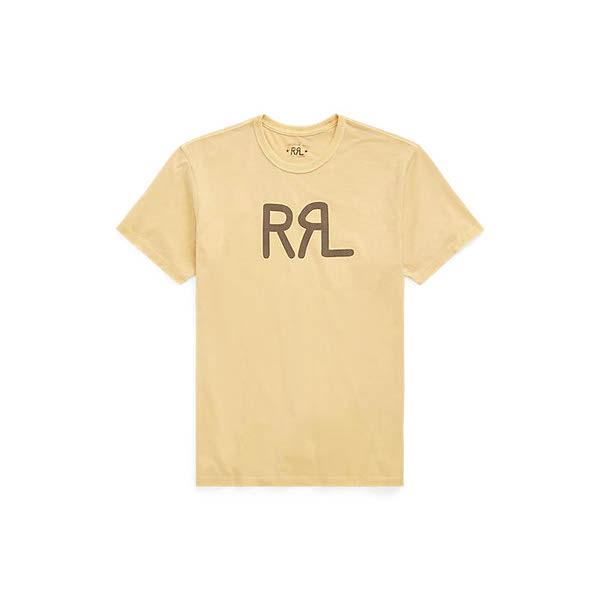 RRL 로고 저지 티셔츠(MNRRTSH1N820144700)