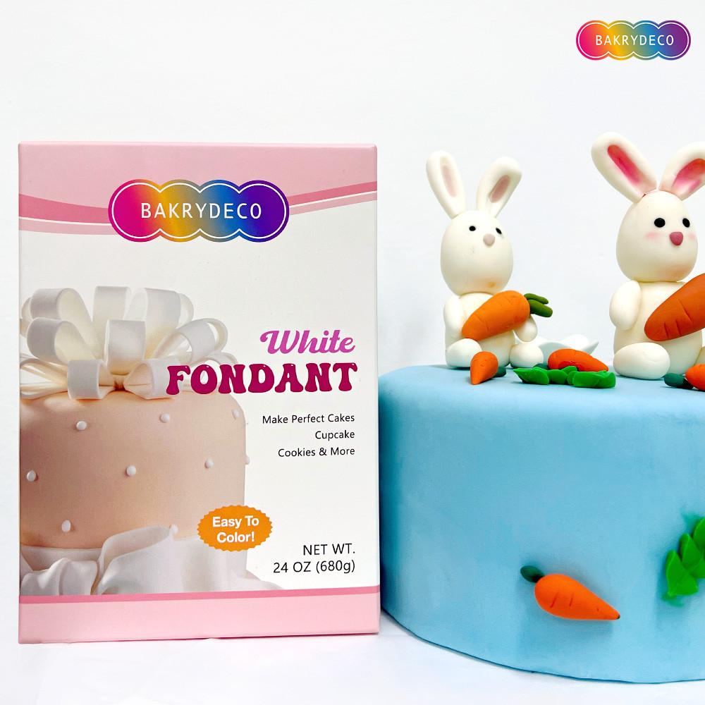 슈가 폰던트 680g 화이트 슈가페이스트 설탕공예 [원산지:중국]