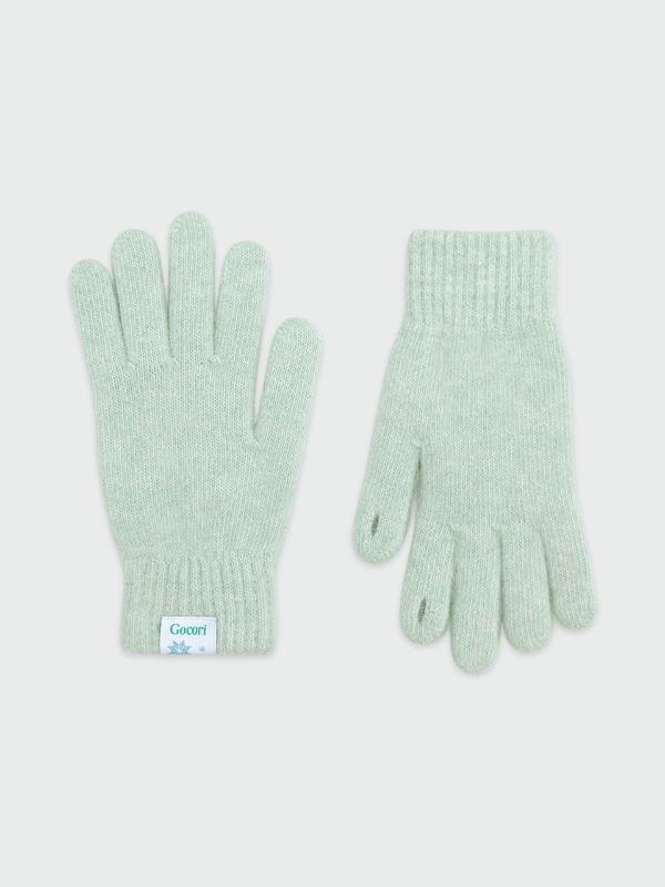 Snowflake Short Knit Gloves - 5colors