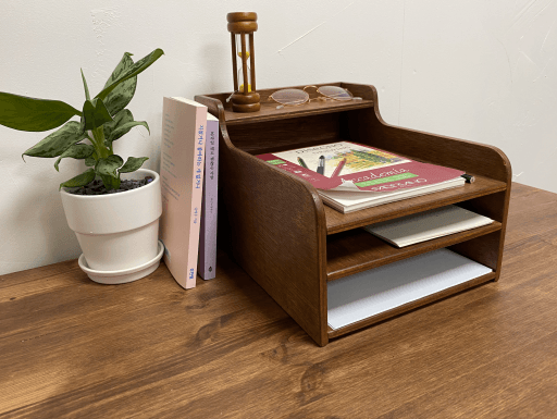 라왕합판 종이수납함 & 소품장 빈티지,엔틱