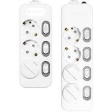 써지오 3구 + 4구 개별 멀티탭 + 안전커버