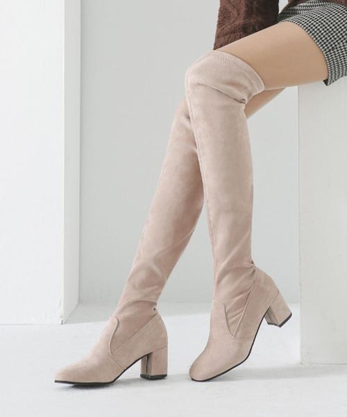 착한구두(CHAAKAN)  샤르망 니하이 삭스 롱부츠 (3color) BLSDS4b96140 - 사이즈 & 후기 | 무신사