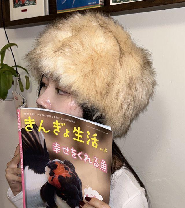 [르세라핌 털모자1+1세일]8COLOR 메텔 벙거지 밍크털 비니 빵모자 연말 파티룸 생일선물 모자 8color