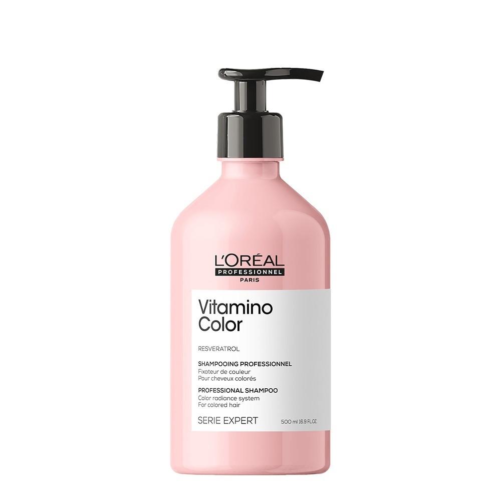 [염색컬러케어용] 로레알 비타미노 샴푸 500ML