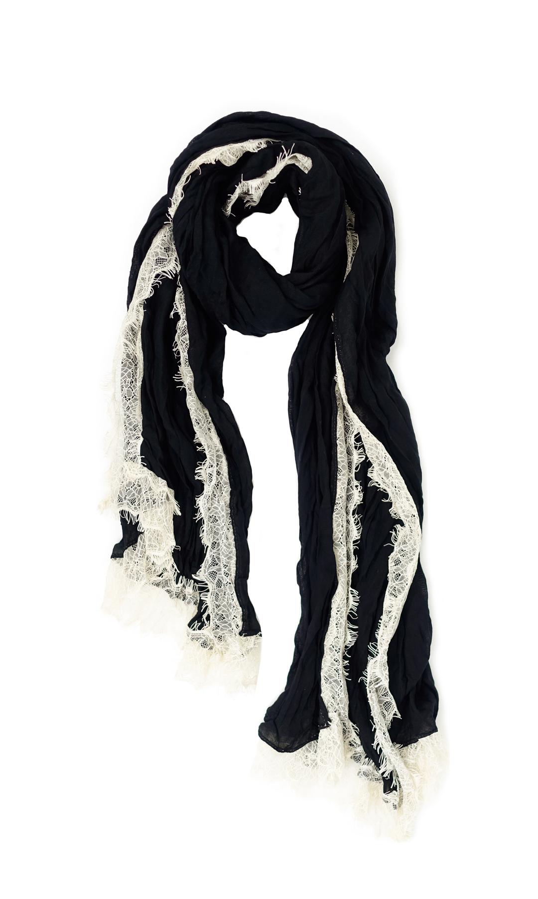 soft laced scarf