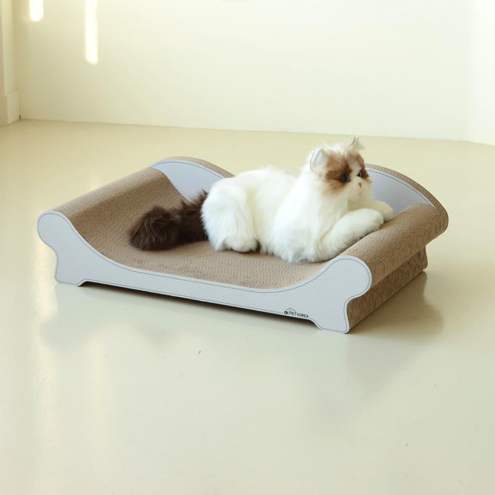 오케이펫코리아 고양이 스크래쳐 초대형 야옹이 쇼파 묘체공학을 뛰어넘다