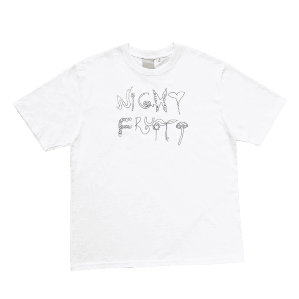 BLACK HAND PAINTING T-WHITE