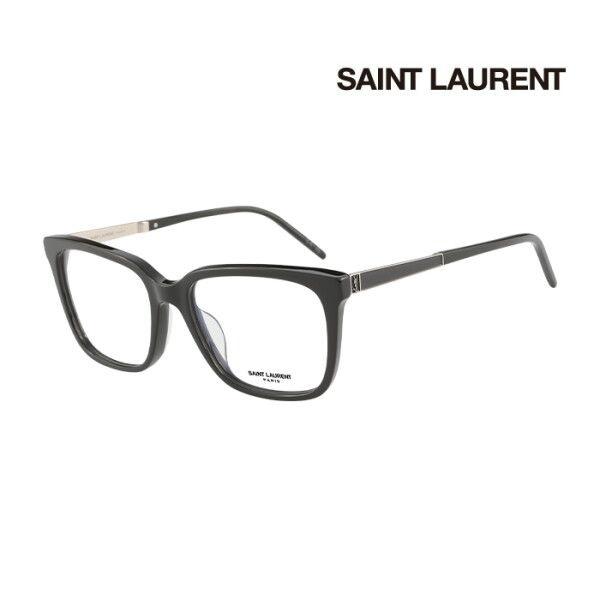 [생로랑] (국내당일출고)  명품 안경테 SL M102 001 스퀘어 아세테이트 여자 안경