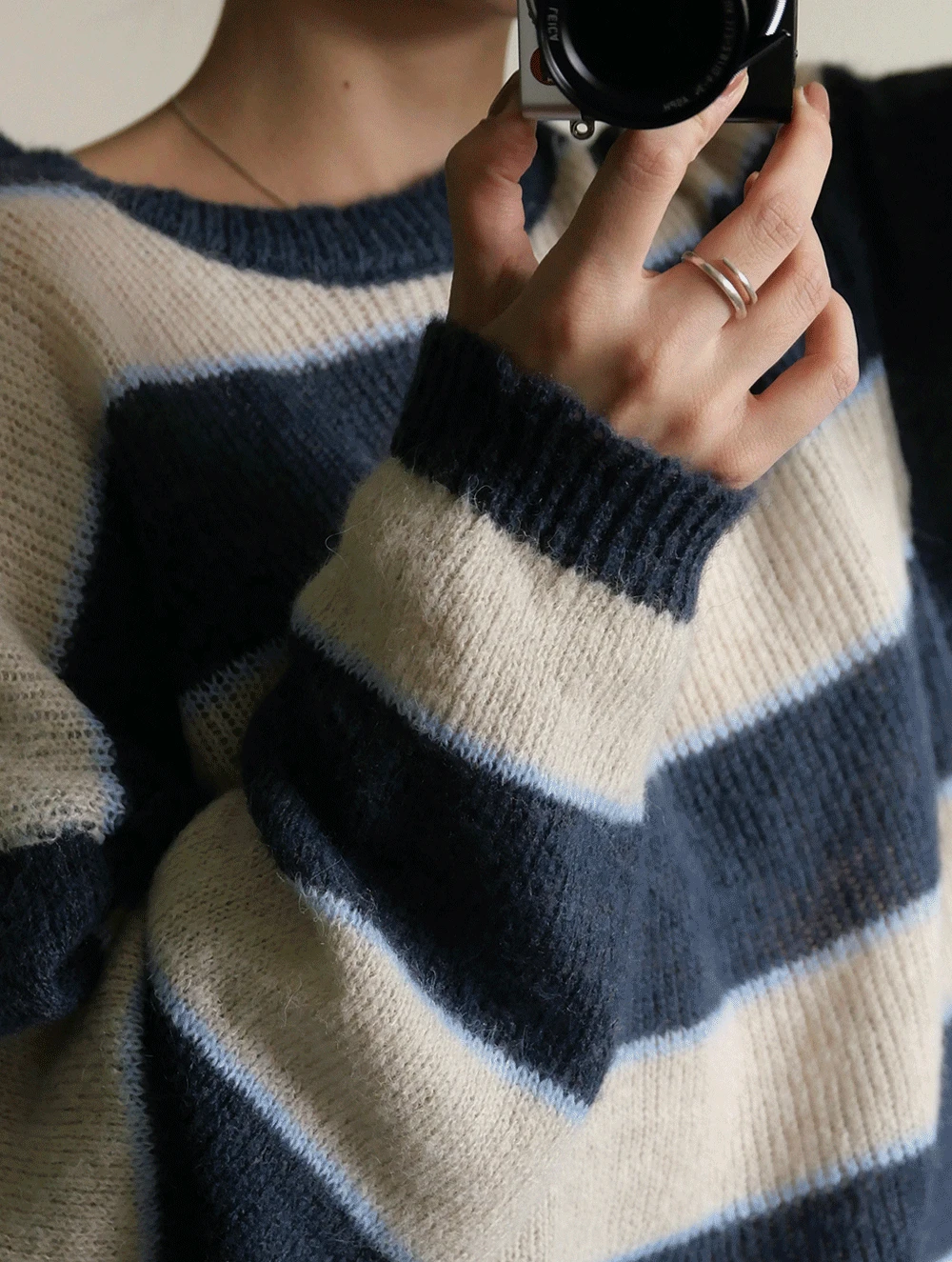 Nua striped knitwear<font style="font-size:0px