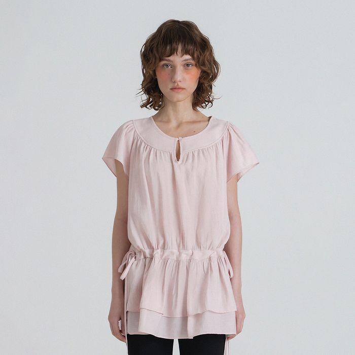 Sally string blouse_pink